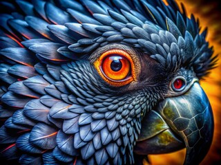 Fototapeta premium Aerial Black Texture Photography: Abstract Dark Surface Patterns, Bird's Eye View