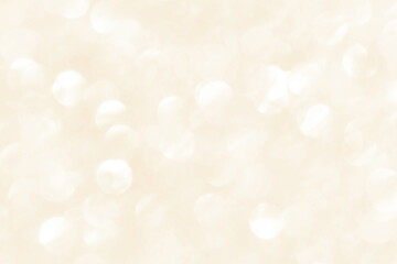 Obraz premium Abstract soft light brown golden and white bokeh background. Blurry cream bokeh backdrop. The concept of Christmas, New Year, Wedding, Valentine, Winter and all celebration backgrounds.