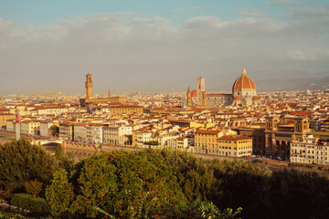 Vue d'ensemble de Florence le matin - 1