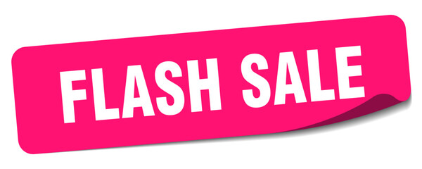 FLASH SALE sticker