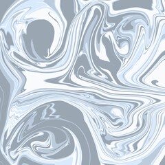 Fototapeta premium Gray Symphony, Minimalist Marble Abstract