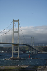 北海道の室蘭にある白鳥大橋