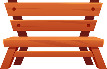 Wooden Bench