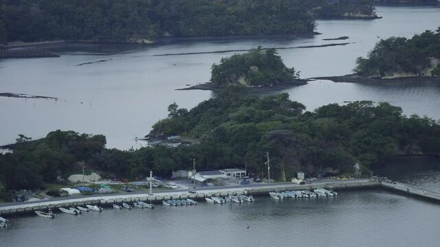 松島 壮観・大高森の風景動画