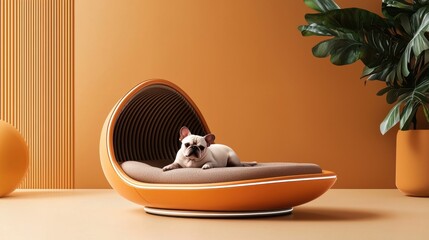 Stylish Unique Pet Bed for Modern Dogs