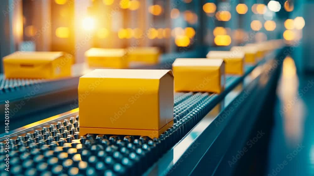 Poster advanced robotics in modern automation for efficient package processing systems