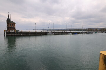 Blick von Konstanz auf den Bodensee	