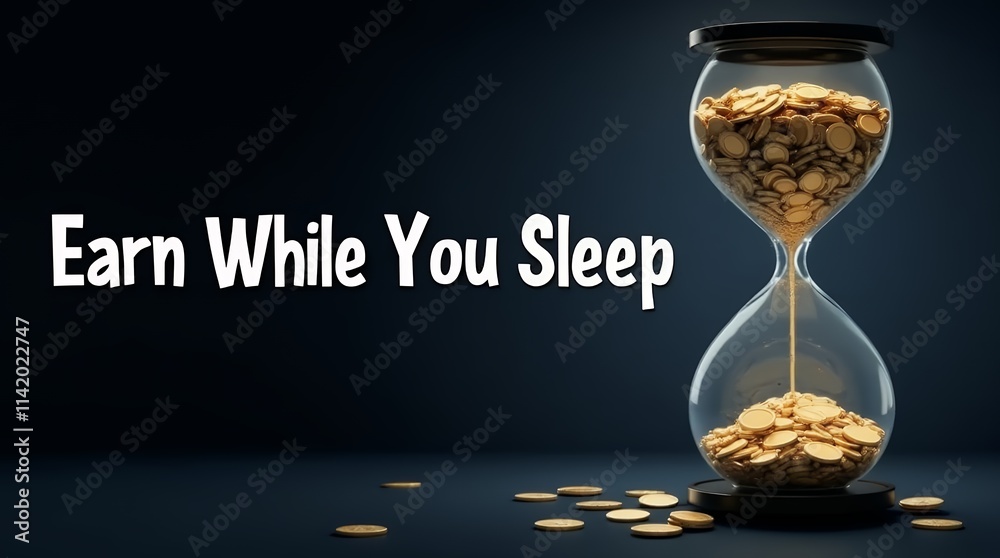 Poster Exploring the Concept of Passive Income and How to Earn While You Sleep: A Comprehensive Guide