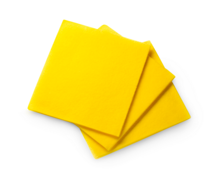 Dusters isolated on the white background