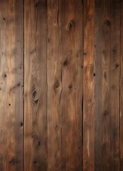 Naklejka premium Weathered wood texture with brown hues on a rustic background , earthy tones, outdoor