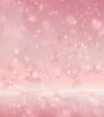 Soft pastel light pink gradient background with subtle bokeh effect, bokeh, serene landscape, soft pink