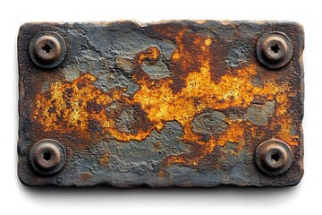 Metal texture, multicolor
