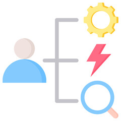 Fototapeta premium Coordinator Icon