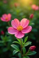 Obraz premium Detalhes de uma flor de chuveirinho em foco macro, flores, cerrado, vegeta??o