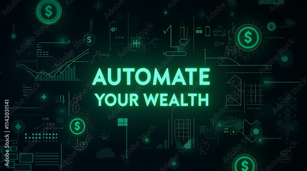 Poster passive income strategies: automate your wealth generation with minimal effort for financial freedom