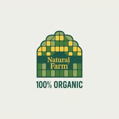 Natural Farm Logo One Hundred Percent Organic