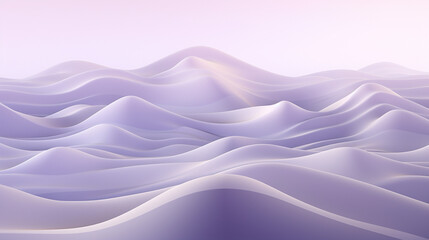 Abstract Purple Mountain Landscape