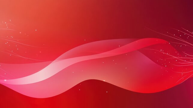 New Year's theme against a red background