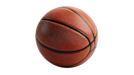 basketball isolated on white background