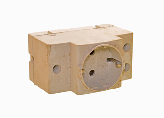 electrical component isolated on white background