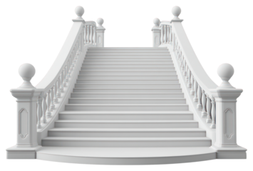 PNG Arch 3d podium staircase stairs architectural.