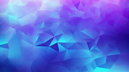 Naklejka premium Abstract Blue Purple Low Poly Background