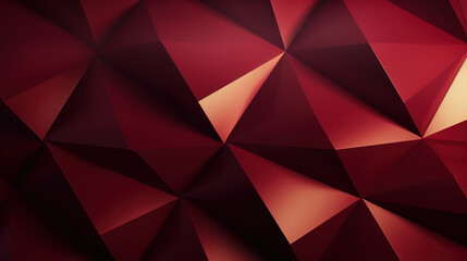 Fototapeta premium Abstract Red Geometric Background