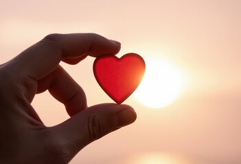 Fototapeta premium heart in hands