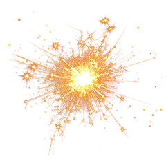 PNG Sparkle light effect fireworks night celebration.