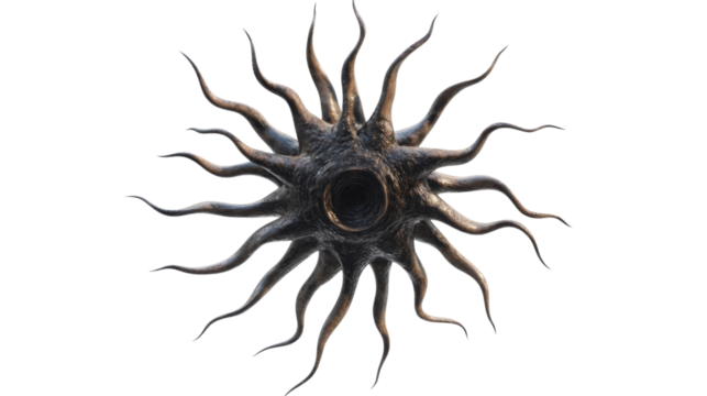 Virus, transparent background