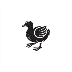 Fototapeta premium bird on a branch of tree