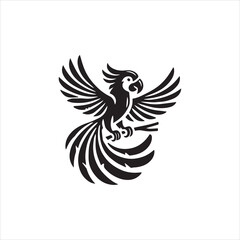 Fototapeta premium eagle tattoo design