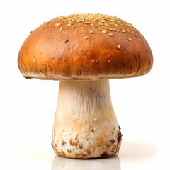 mushroom on white background