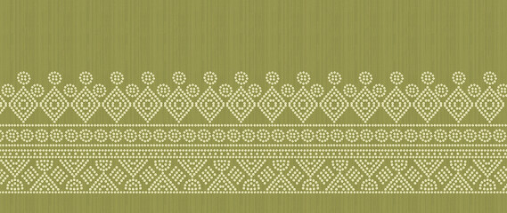 traditional seamless BANDHANI boder abstract