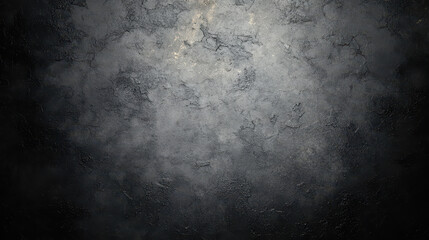 Fototapeta premium Abstract Black Grunge Texture Background with Rough Surface for Creative Design