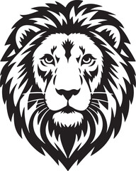 tiger head silhouette vector isolated.  