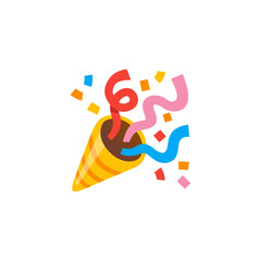 Party Popper Emoji  
