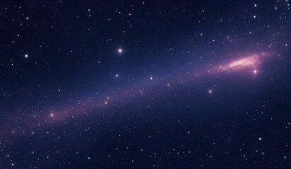 Fototapeta premium image of a galaxy with a bright purple streak