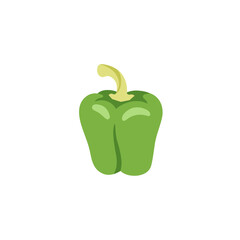 Green Bell Pepper Emoji  
