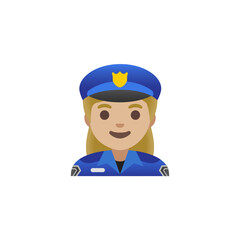 Female Police Officer Emoji  
