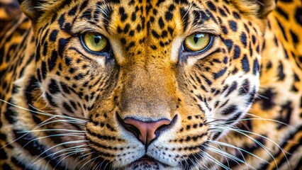 Fototapeta premium Close-Up Spotted Animalier Texture: High-Resolution Wildlife Fur, Detailed Spots, Natural Patterns