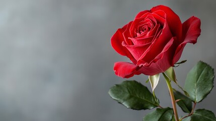 Beautiful Red Rose for Valentine's Day