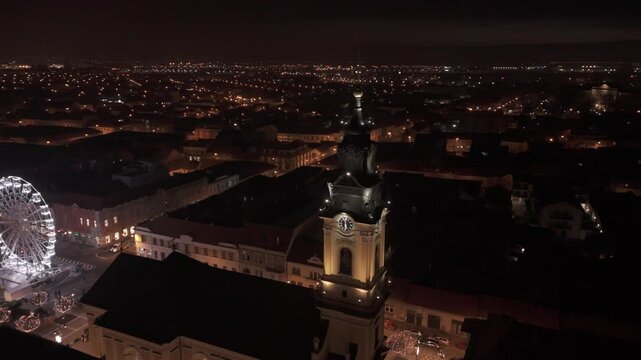 Oradea City Christmas Fair, Bihor, Romania, DJI, Dji Air 3, D-logm