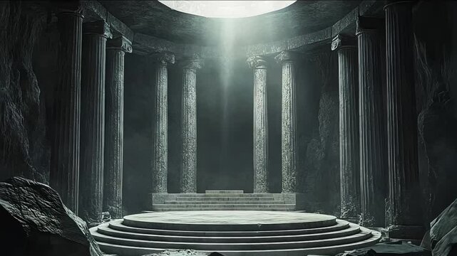 Background podium column 3d roman luxury greek white ancient display product classic. Podium platform background column pillar stage minimal stand beauty design greece render scene plant cosmetic rome