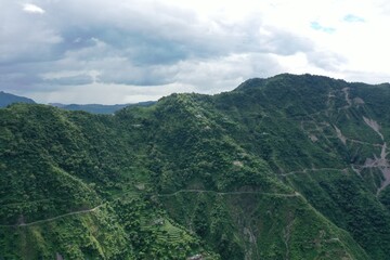 Fototapeta premium India's Forested Mountains and Hills near Malegaon Acharya