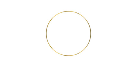 Png golden frame isolated on transparent background. PNG Golden luxury realistic rectangle border. Vector illustration, PNG,cut out object.