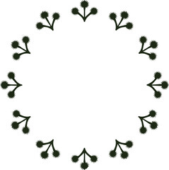 Naklejka premium Beautiful flower art and mandala vector design