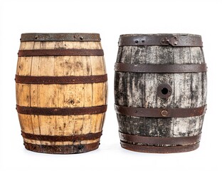 Obraz premium old wooden barrel
