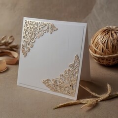 christmas, paper, card, frame, vintage, decoration, blank, holiday, tree, note, old, album, page, branch, design, illustration, green, book, greeting, xmas, border, flower, art, empty, scrapbook