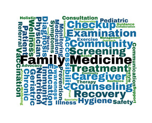 Family Medicine Word Cloud